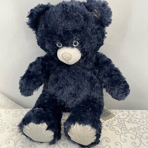 Build-A-Bear Night Sky Blue Teddy Bear Plush Stuffed Animal 17"
